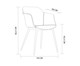 Cadeira Salongo - Caramelo e Cinza, Marrom | WestwingNow