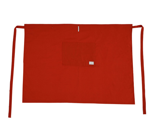 Avental de Cintura com Linho Lucerna - Coral, red | WestwingNow
