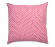 Almofada em Microfibra Zig Zag Rosé - 45x45 cm | WestwingNow