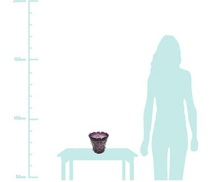 Vaso em Vidro Jade - Roxo | Westwing