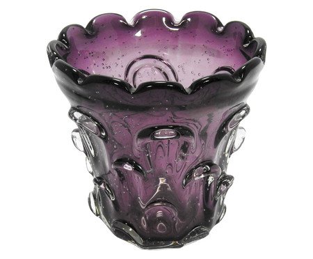 Vaso em Vidro Jade - Roxo | Westwing