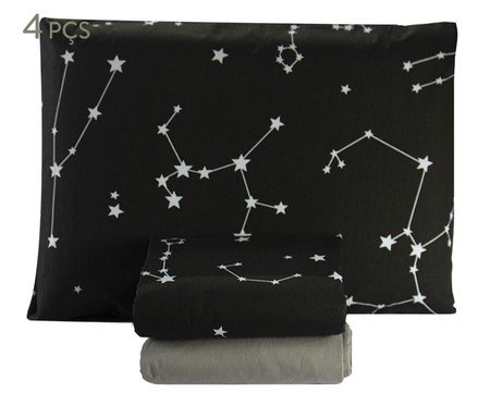 Jogo de Lençol Tous Les Jours Meu Astral ll - 200 Fios