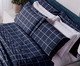Duvet Essencialle Grid - Marinho, Azul | WestwingNow