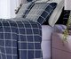Duvet Essencialle Grid - Marinho, Azul | WestwingNow
