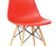 Cadeira Eames Wood - Vermelha, Laranja, Colorido | WestwingNow