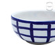 Bowl Artesanal Grid - Branco e Azul Cobalto, Azul | WestwingNow