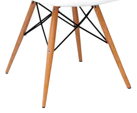 Cadeira Eames Wood - Branca | WestwingNow