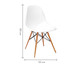 Cadeira Eames Wood - Branca, Branco, Marrom, Colorido | WestwingNow