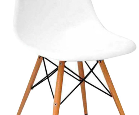 Cadeira Eames Wood - Branca | WestwingNow