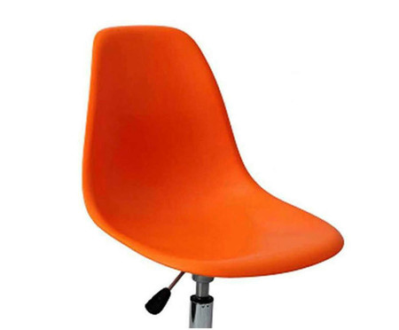 Cadeira com Rodízios Eames - Laranja | WestwingNow