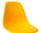 Cadeira com Rodízios Eames - Amarela, Branco, Prata / Metálico, Colorido | WestwingNow