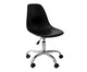 Cadeira com Rodízios Eames - Preta, Preto, Prata / Metálico, Colorido | WestwingNow