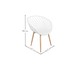 Cadeira Qalli - Branco, Branco | WestwingNow