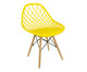 Cadeira Base em Madeira Uller - Amarelo, Amarelo | WestwingNow