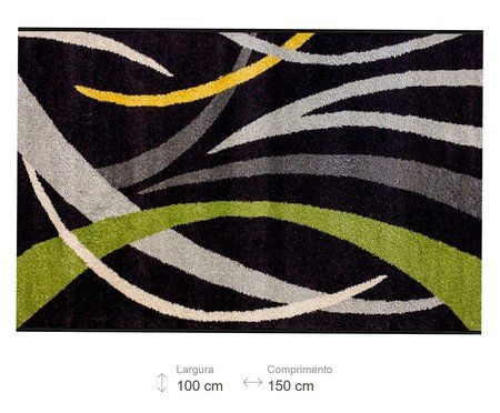 Tapete Turco Toprak Preto | Westwing