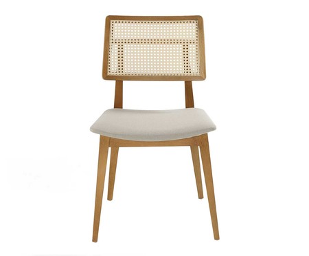 Conjunto de Cadeiras Sapana - Freijó | WestwingNow
