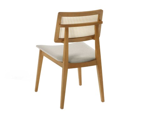 Conjunto de Cadeiras Sapana - Freijó | WestwingNow