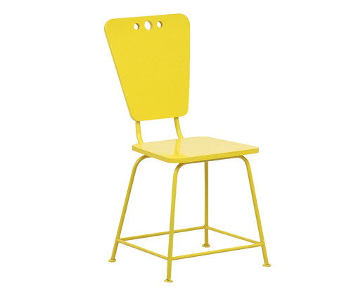 Cadeira Charmant - Amarelo, Amarelo | WestwingNow