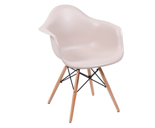 Cadeira Eames Young Wood - Fendi, Bege, Colorido | WestwingNow