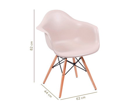 Cadeira Eames Young Wood - Fendi | WestwingNow