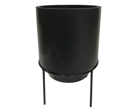 Cachepot Britto III - Preto