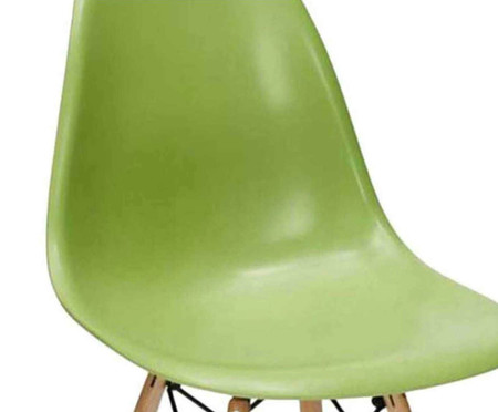 Cadeira Eames Wood - Verde Oliva | WestwingNow