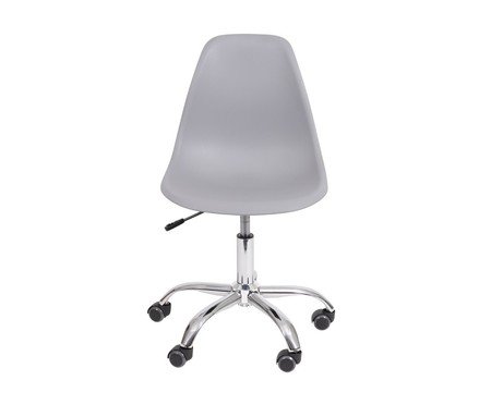 Cadeira com Rodízios Eames - Cinza | Westwing