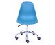 Cadeira com Rodízios Eames - Azul Petróleo, Branco, Colorido | WestwingNow