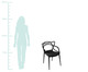 Cadeira Allegra - Preta Fosca, Branco, Colorido | WestwingNow