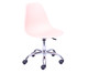 Cadeira com Rodízios Eames - Salmão, Branco, Colorido | WestwingNow