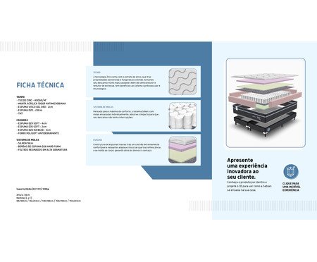 Colchão + Box Active Protect Zinc - Cinza Escuro | WestwingNow