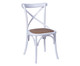 Cadeira de Madeira Cross - Branca, Branco, Colorido | WestwingNow
