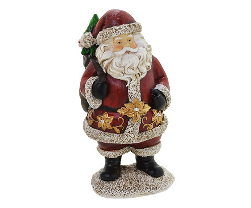 Papai Noel em Resina Ofelia, Vermelho,Branco | WestwingNow