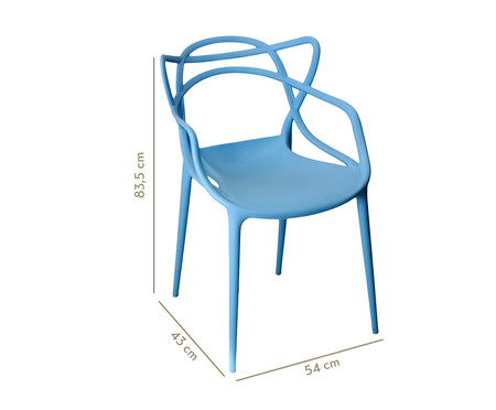 Cadeira Allegra - Azul | WestwingNow