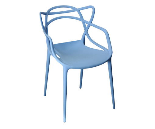 Cadeira Allegra - Azul, Azul, Colorido | WestwingNow