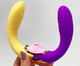 Vibrador Casal 3 em 1 - 24 Modos Wiggle, Colorido | WestwingNow