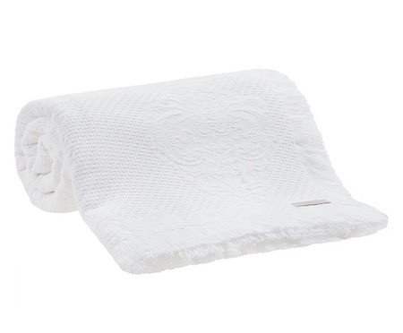 Cobre-Leito Medalhão - Branca | Westwing