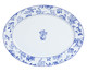 Travessa Oval em Porcelana Chintz - Azul, Azul | WestwingNow