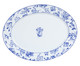 Travessa Oval em Porcelana Chintz - Azul, Azul | WestwingNow