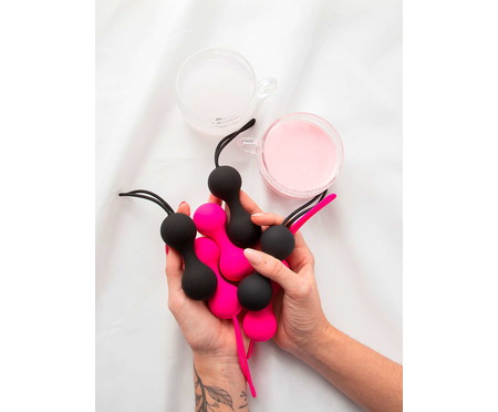 Bolas Pompoar Silicone Dumbbell - Rosa | WestwingNow