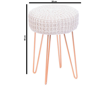 Puff Willow Crochet - Branco | WestwingNow