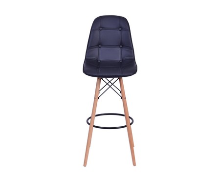 Banqueta Eames Mia - Preta | WestwingNow