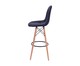 Banqueta Eames Mia - Preta, Branco, Colorido | WestwingNow