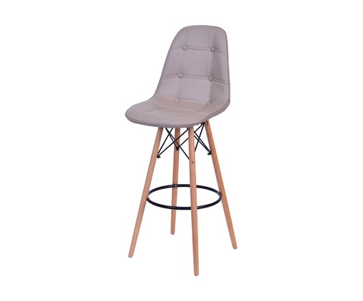 Banqueta Eames Mia - Fendi, Branco, Colorido | WestwingNow