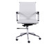 Cadeira de Escritório com Rodízios Glove Baixa - Branca, Branco, Prata / Metálico, Colorido | WestwingNow