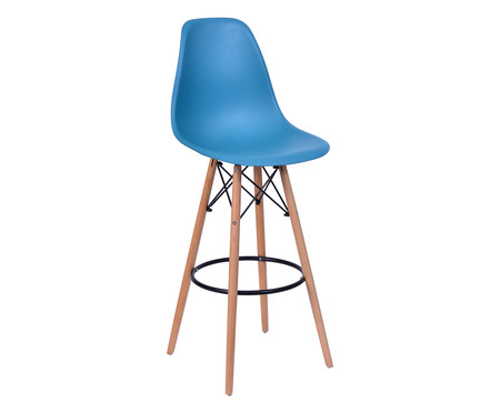 Banqueta Eames Bia - Azul Petróleo | WestwingNow