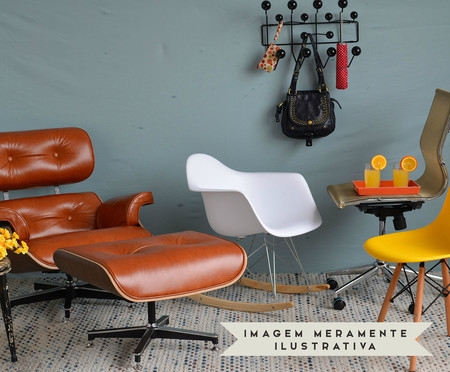 Cadeira Eames Wood - Amarelo Ipê | WestwingNow