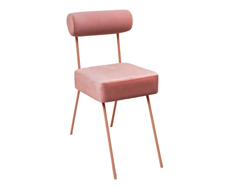 Cadeira Rolinho - Rosê
