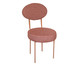 Cadeira Broto Tecido Vat - Figo e Terracota, Marrom | WestwingNow