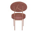 Cadeira Broto Tecido Vat - Figo e Terracota, Marrom | WestwingNow